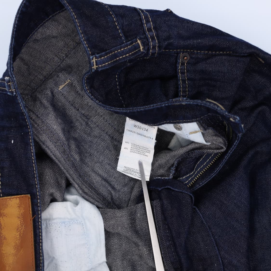 [W30 L34] 캘빈클라인 생지 데님 팬츠 1103HR3 상품이미지4