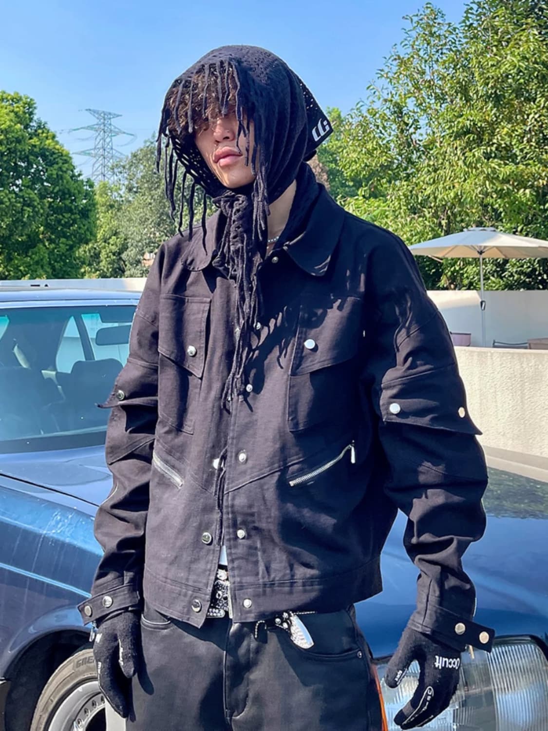 다크 스트릿 멀티 포켓 자켓 상품이미지2