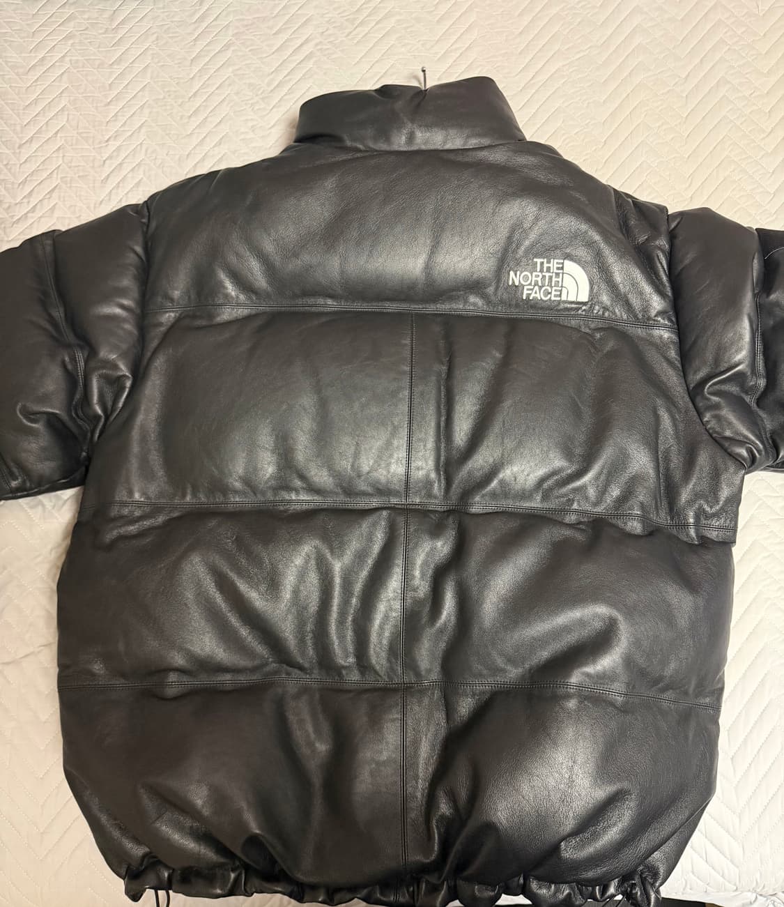 슈프림X노스페이스 레더 눕시 (XL) 상품이미지2