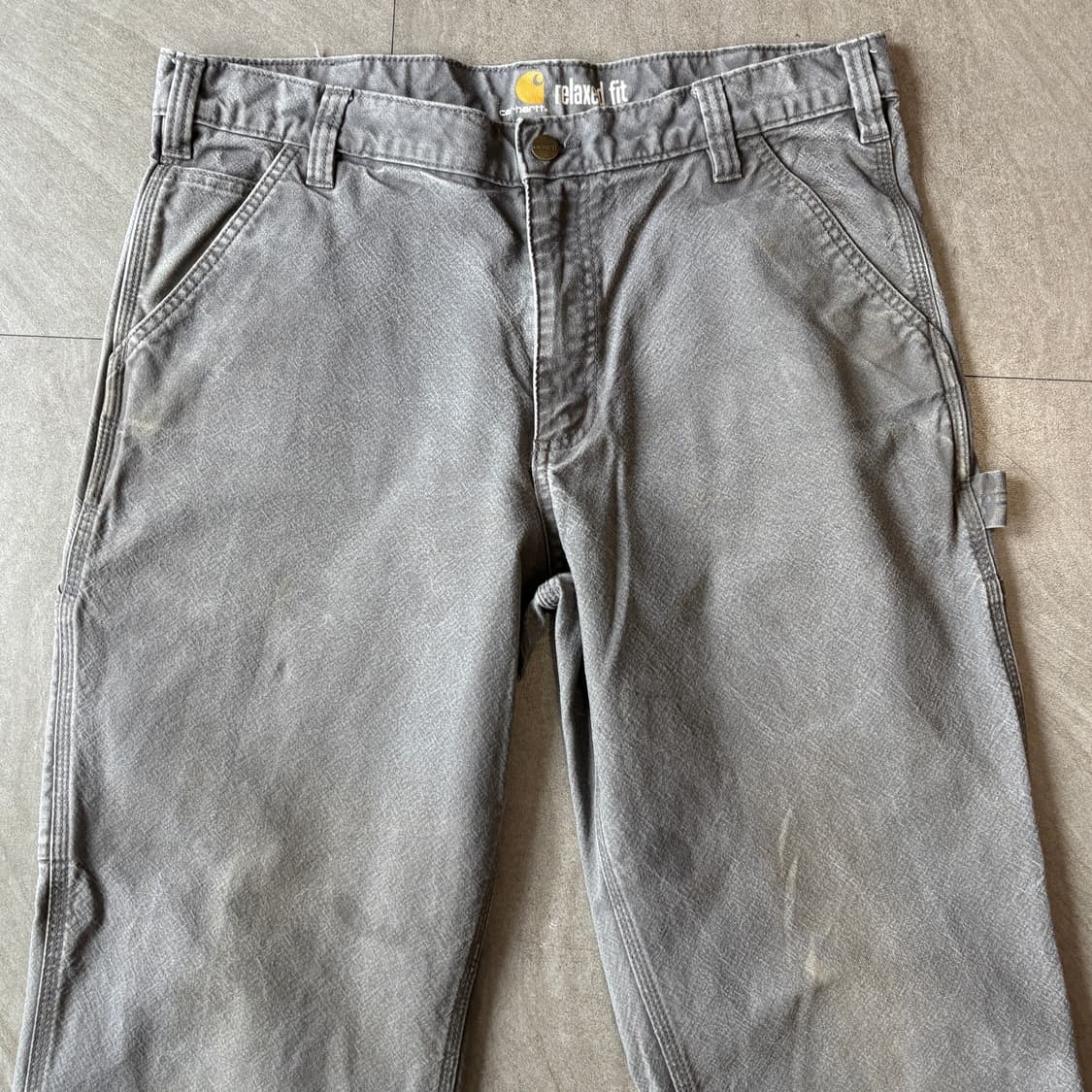 칼하트 정품 오리지널 그레이 카펜터 팬츠 바지 상품이미지7