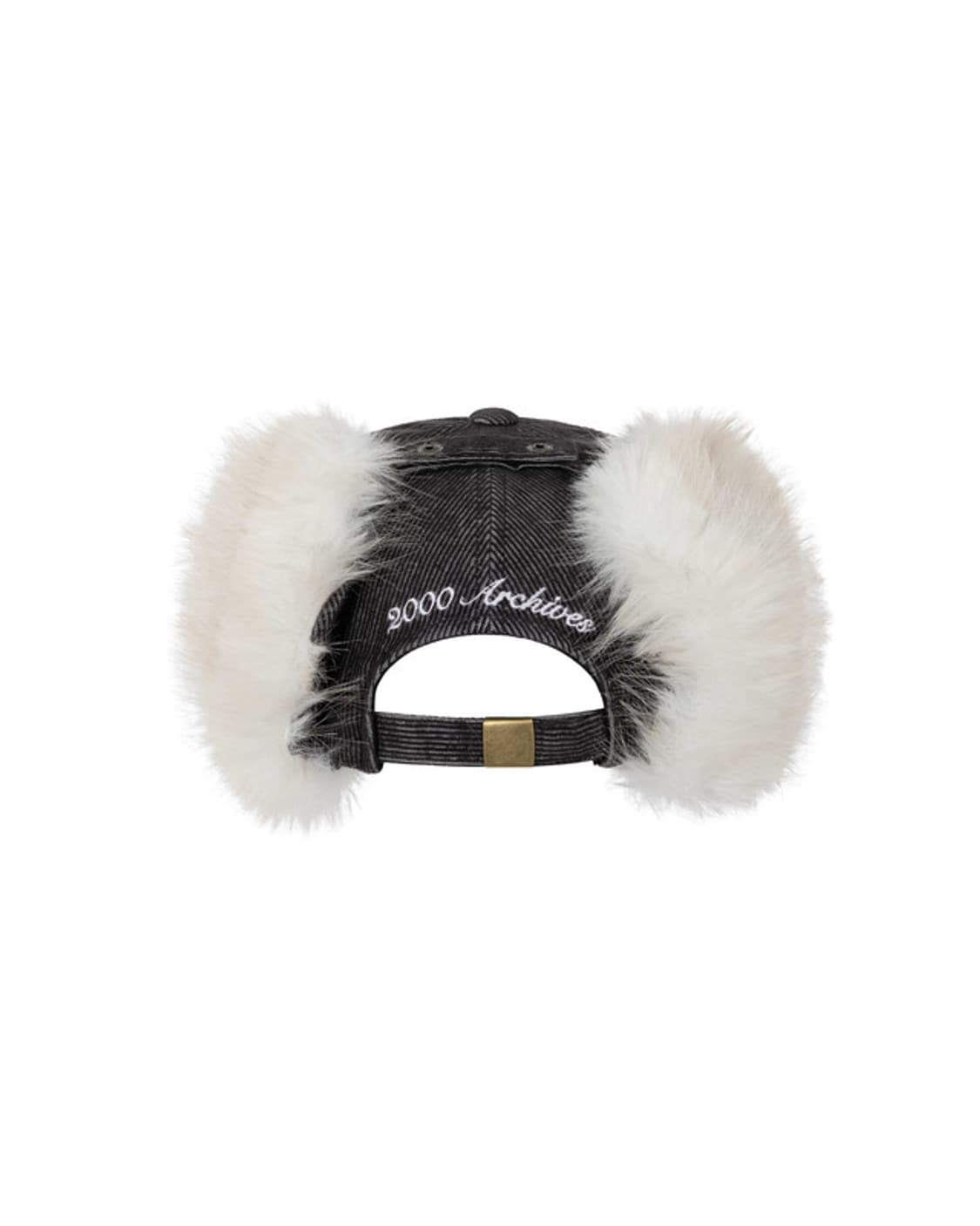 2000archives LUXURY FAUX FUR EARFLAP CAP 상품이미지2