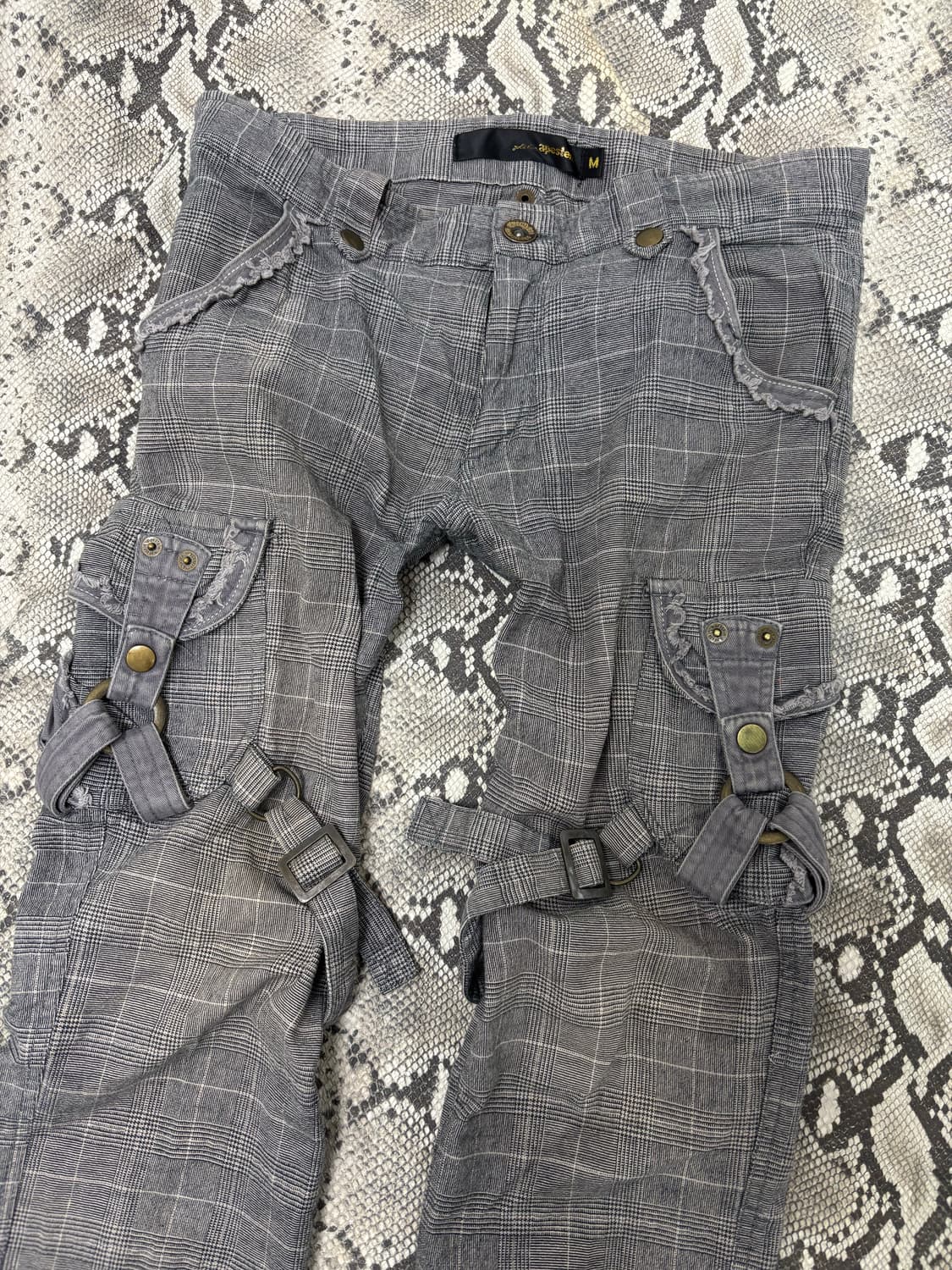 [apestein]00’s Check Bondage Detail Pant 상품이미지6