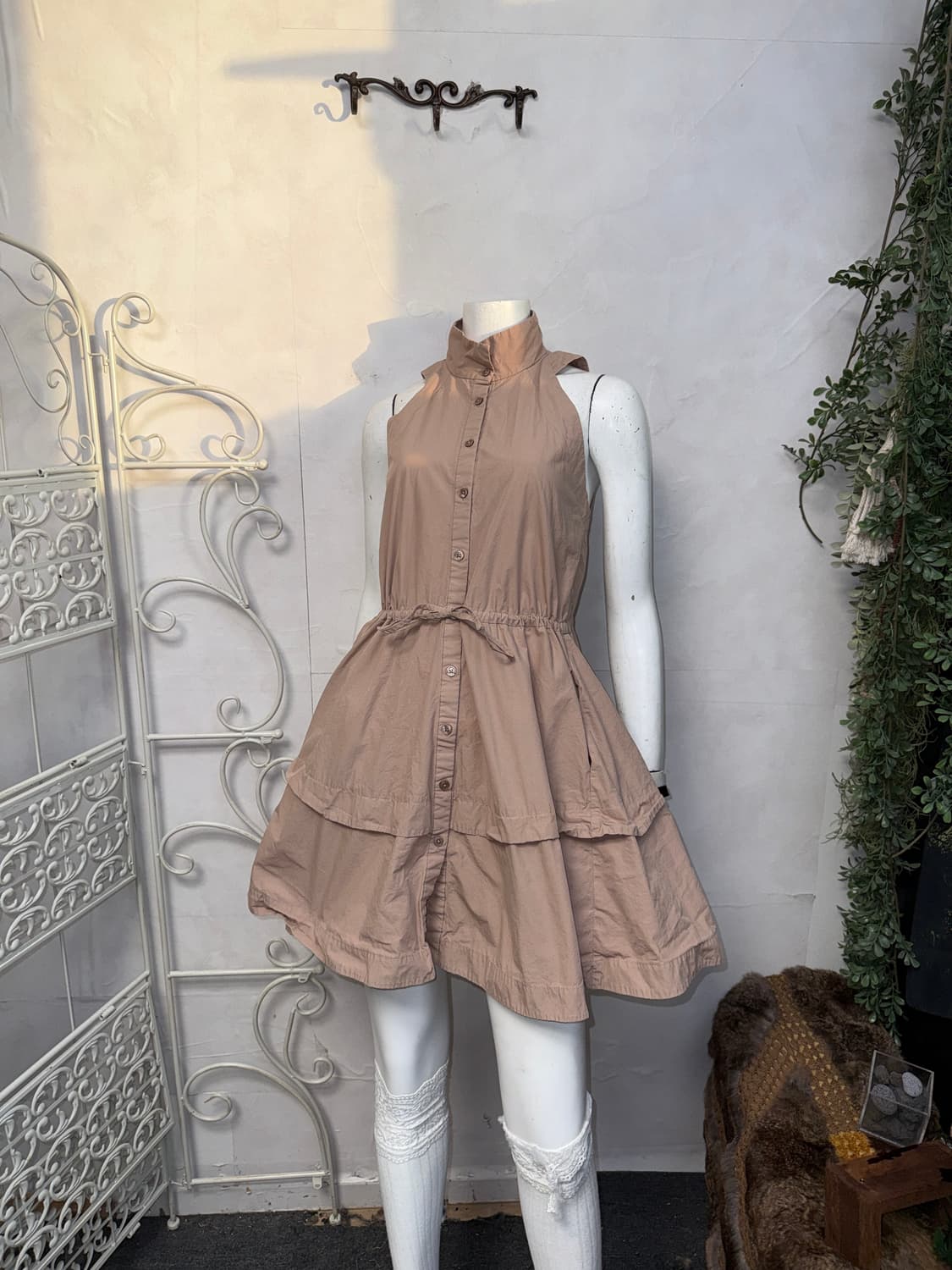 Armani Exchange pink halter neck ops 상품이미지6