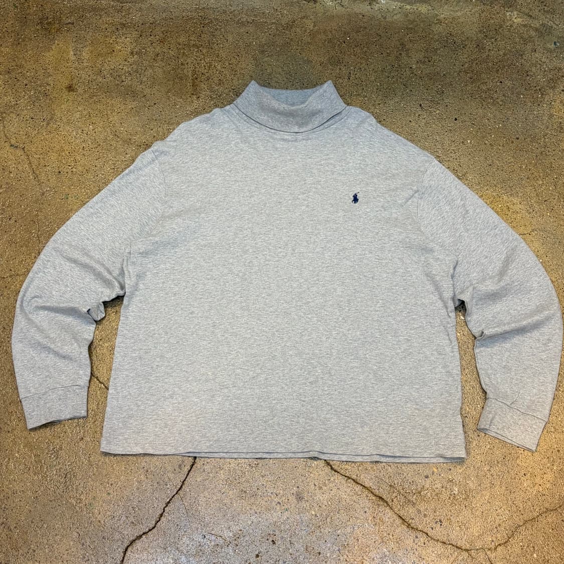 90s Made in USA 미국 빈티지 폴로랄프로렌 터틀넥 폴라티 상품이미지1