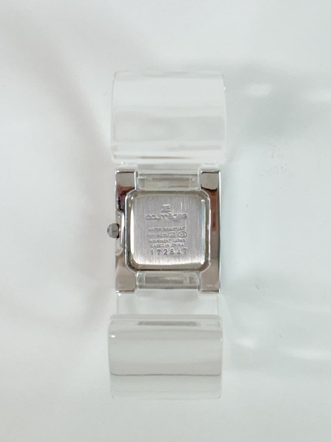 [새상품] courreges / 꾸레쥬 아크릴 뱅글 시계 상품이미지9