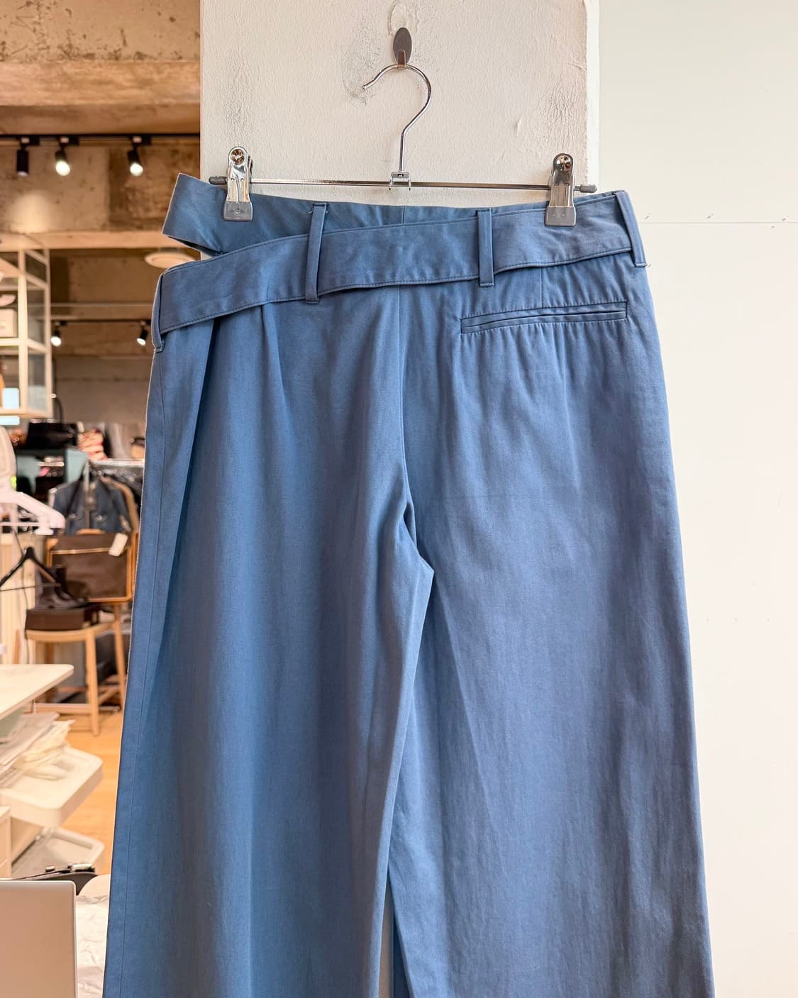 비비안 웨스트우드 블루 컷아웃 팬츠 상품이미지6