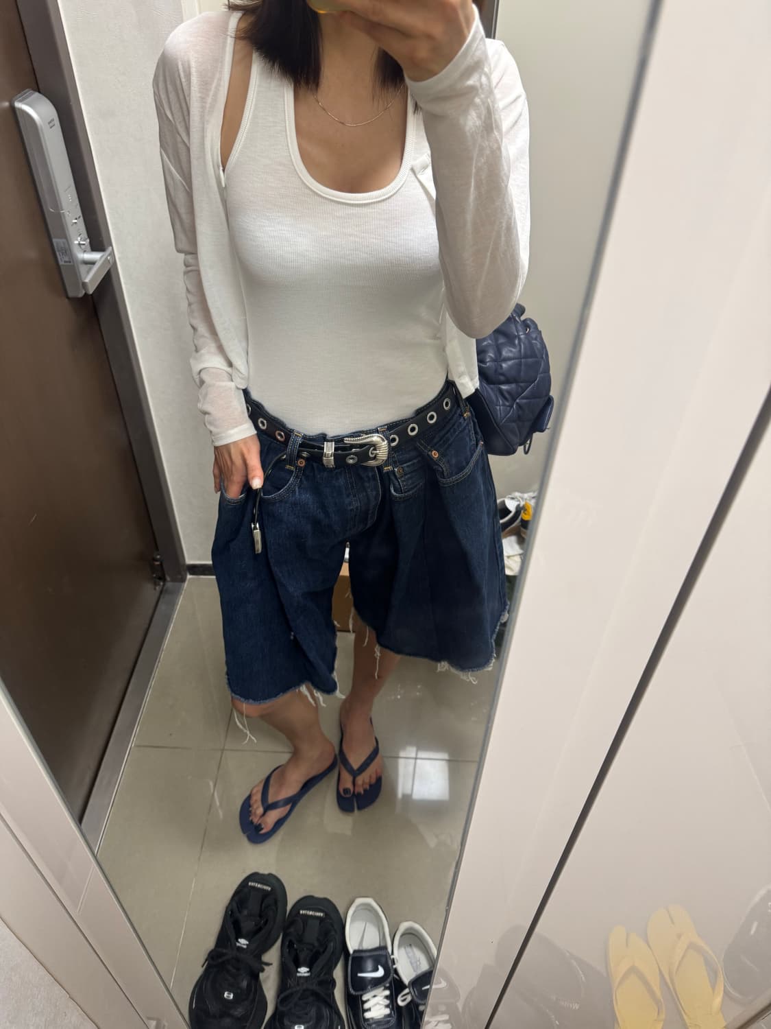 77circa ) 25SS 절개데님 M 상품이미지6