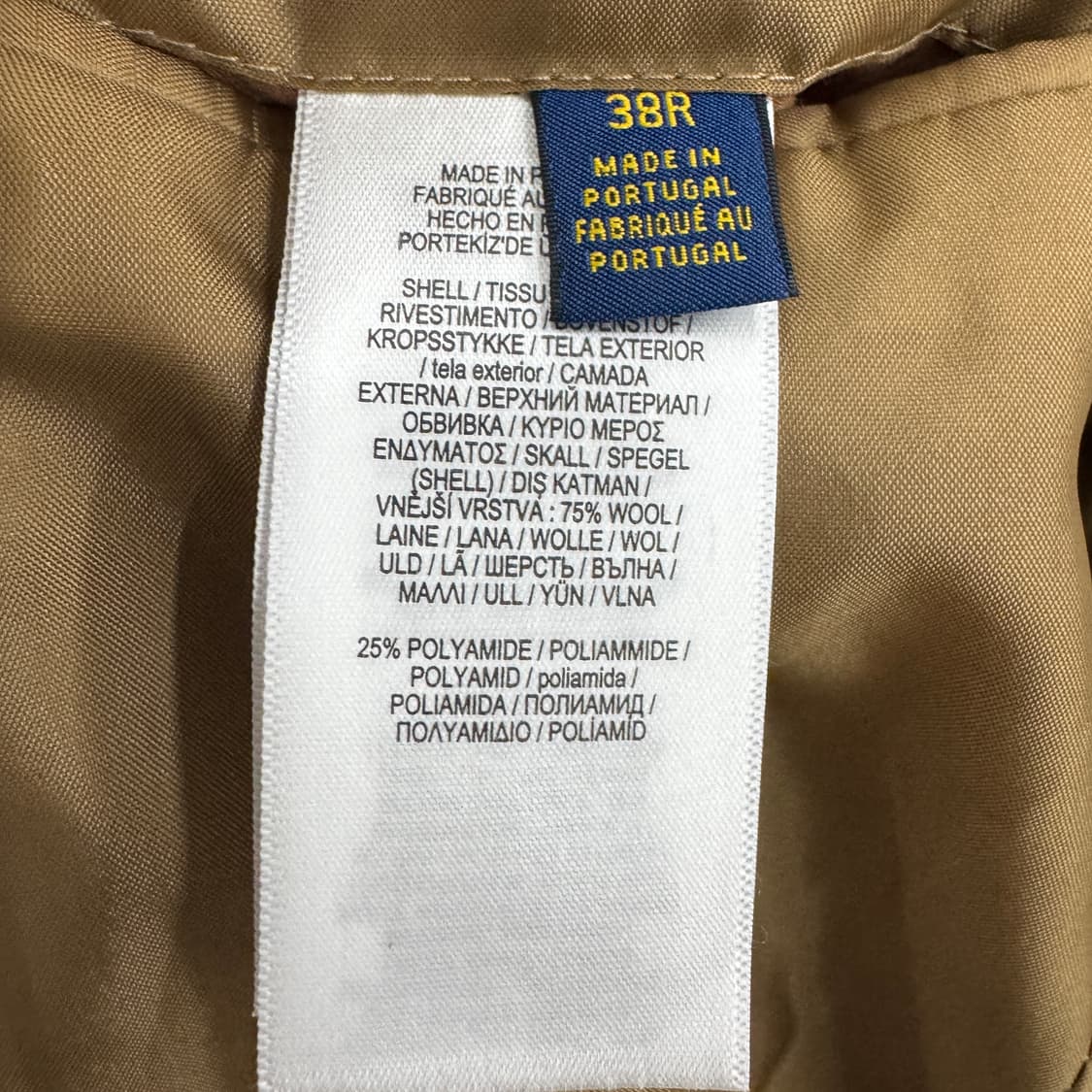 폴로 신형 싱글 브레스티드 코트 베이지 상품이미지8