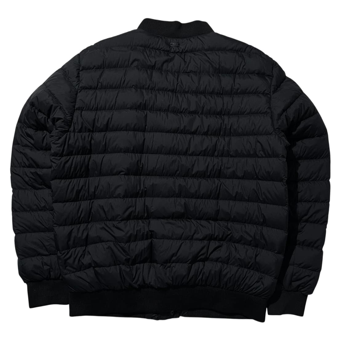 폴로 랄프로렌 덕다운 경량 패딩 블루종 자켓 블랙 상품이미지2