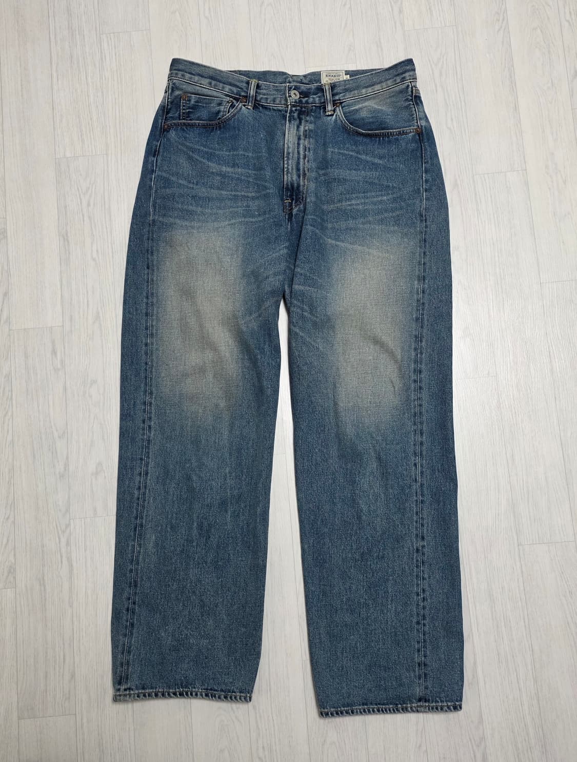 카키스 크로프트 진 미드블루 릴렉스트 핏 L 상품이미지1