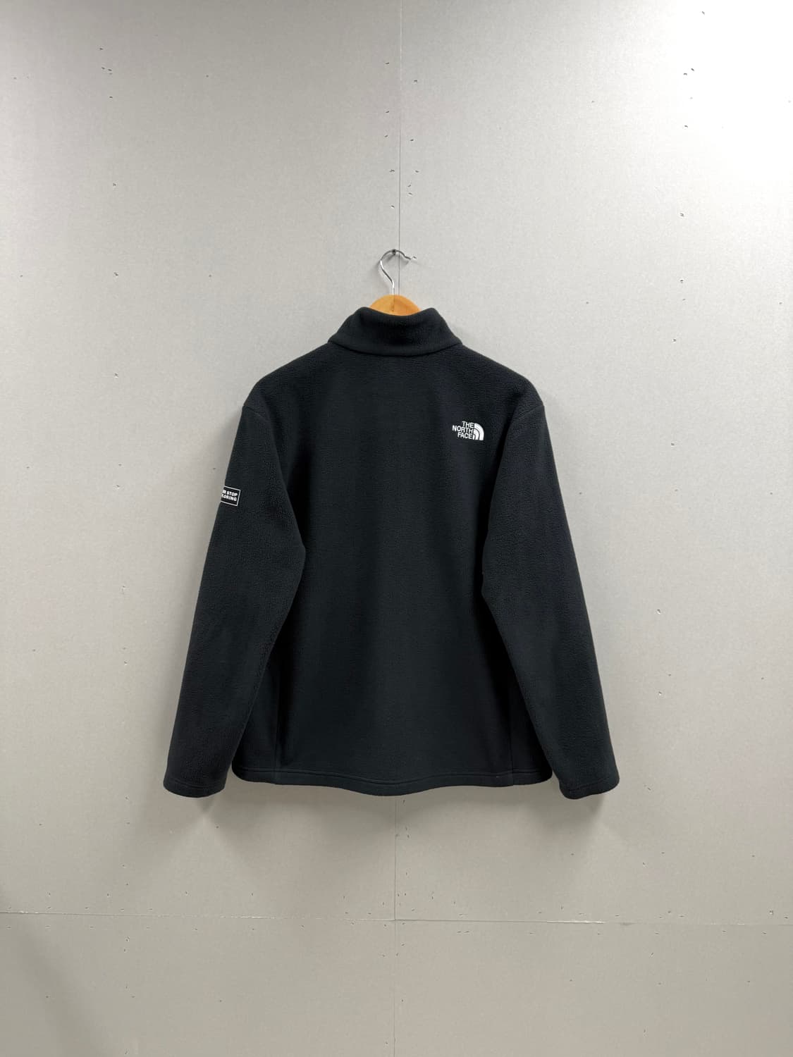 남성 100 L / 노스페이스 퍼지 플리스 후리스 집업 블랙 상품이미지6