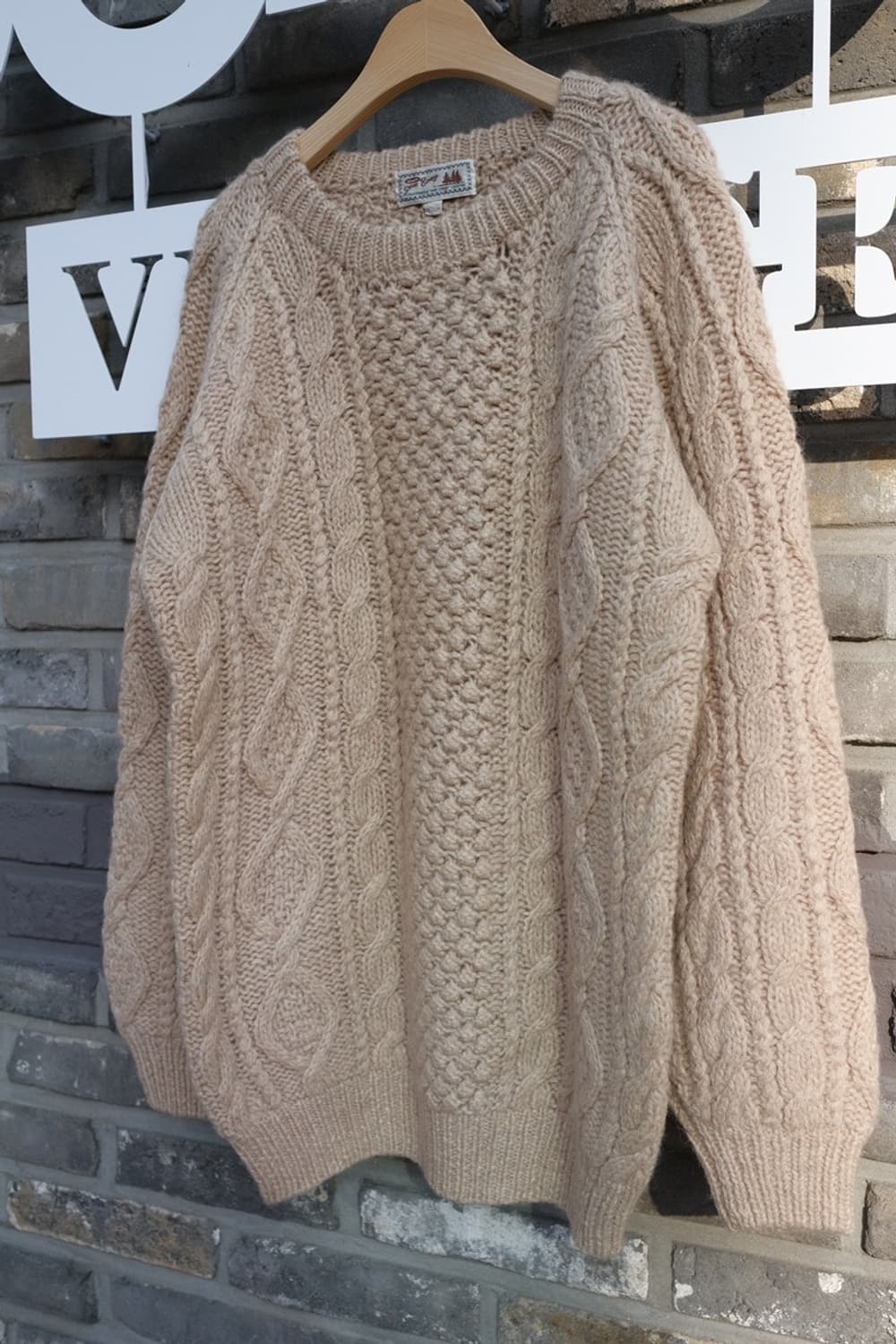 빈티지 헤비울 니트 상품이미지3