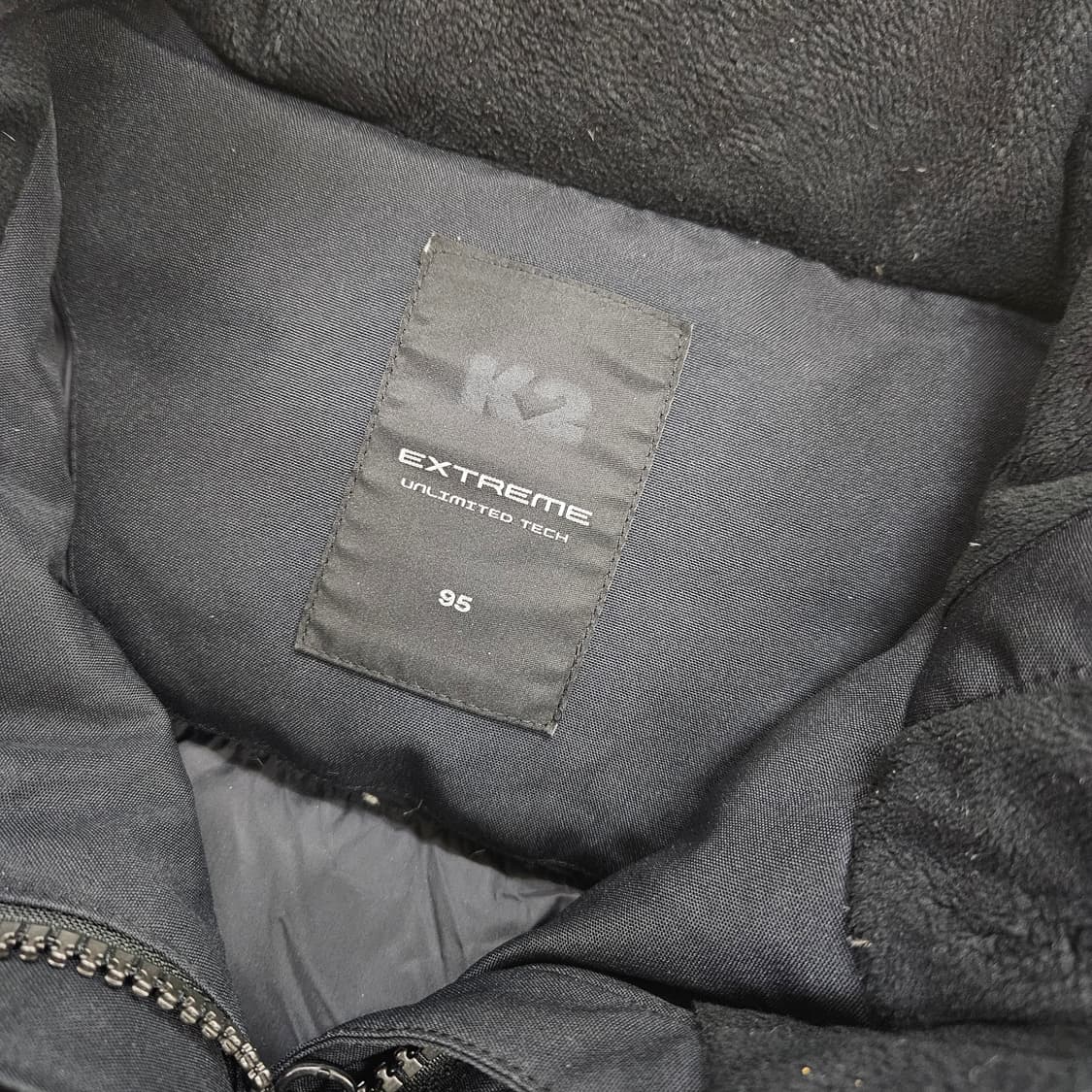 [95] K2 고어 고스트 써미엄 블랙 구스다운 패딩 점퍼 1203JM1 상품이미지3