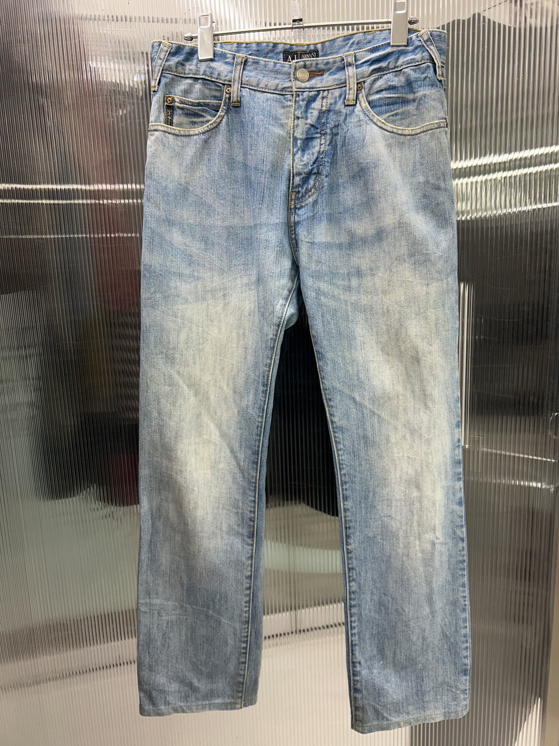 알마니 진스 연청 데님 상품이미지1