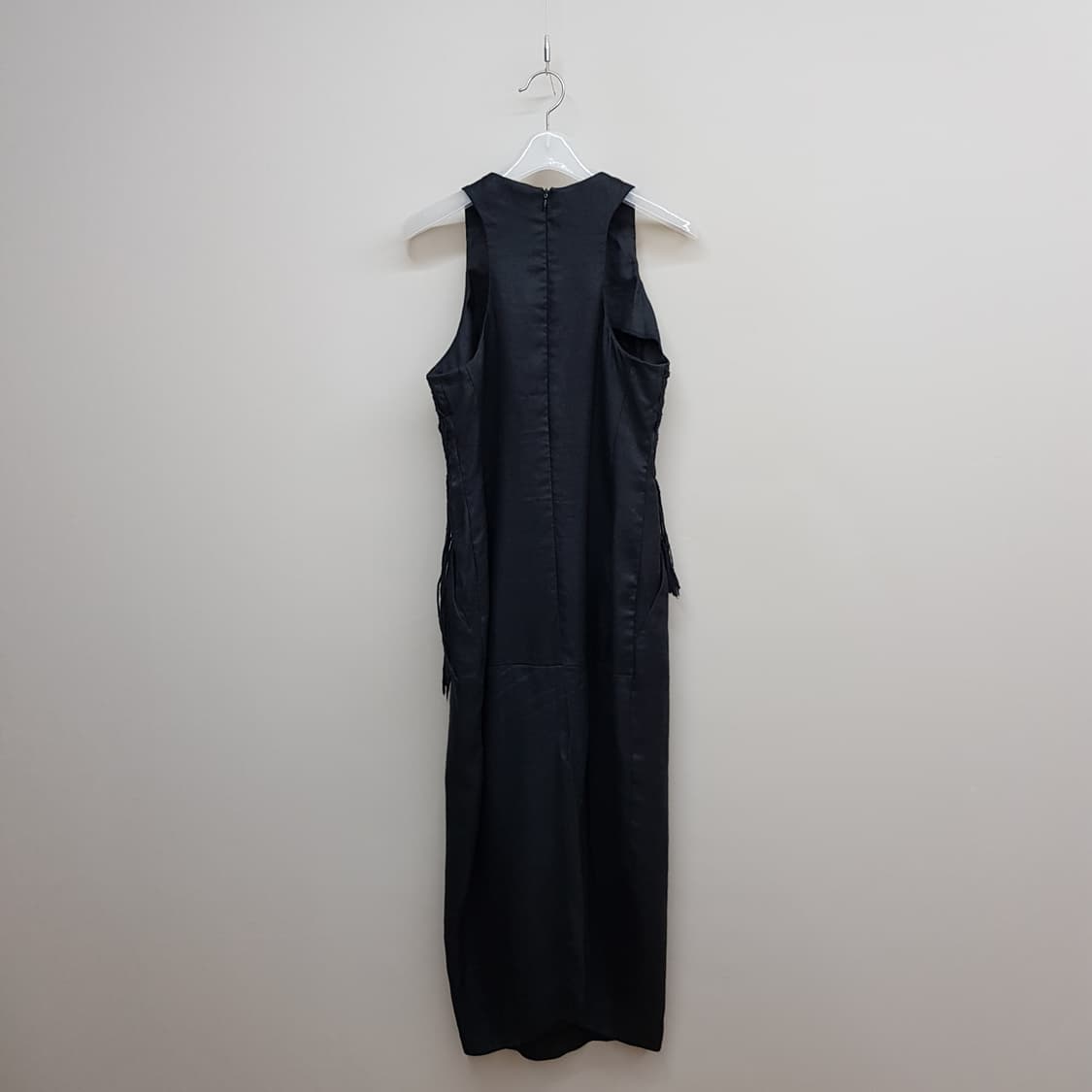 TSUMORI CHISATO 프린지 슬리브리스 롱 원피스 38사이즈 상품이미지4