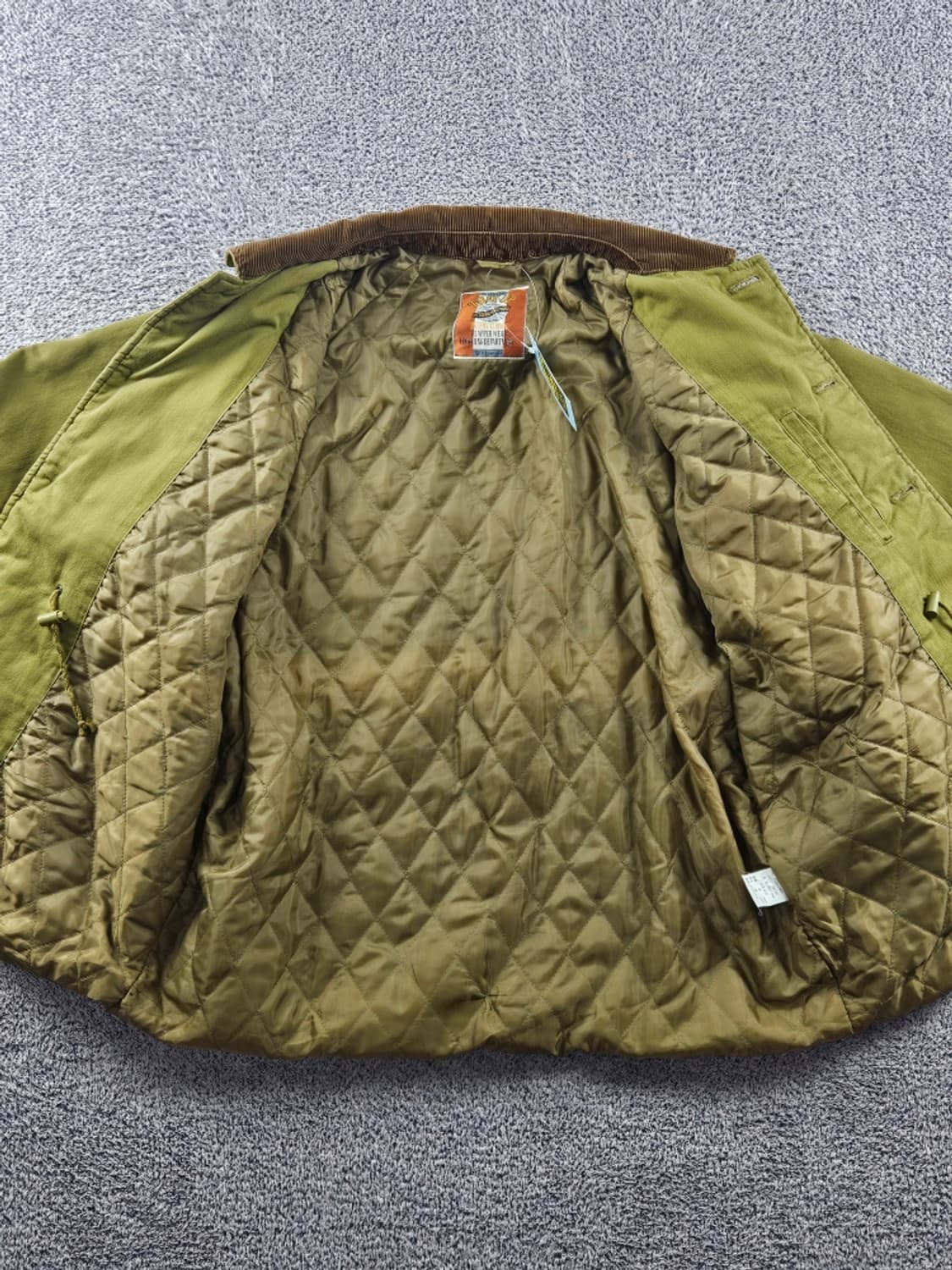 TRAY UP 코듀로이 카라 헌팅 자켓 ( L추정 ) / 11068 상품이미지9