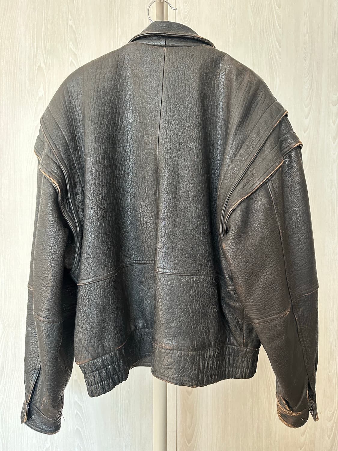 레더 봄버자켓 상품이미지2