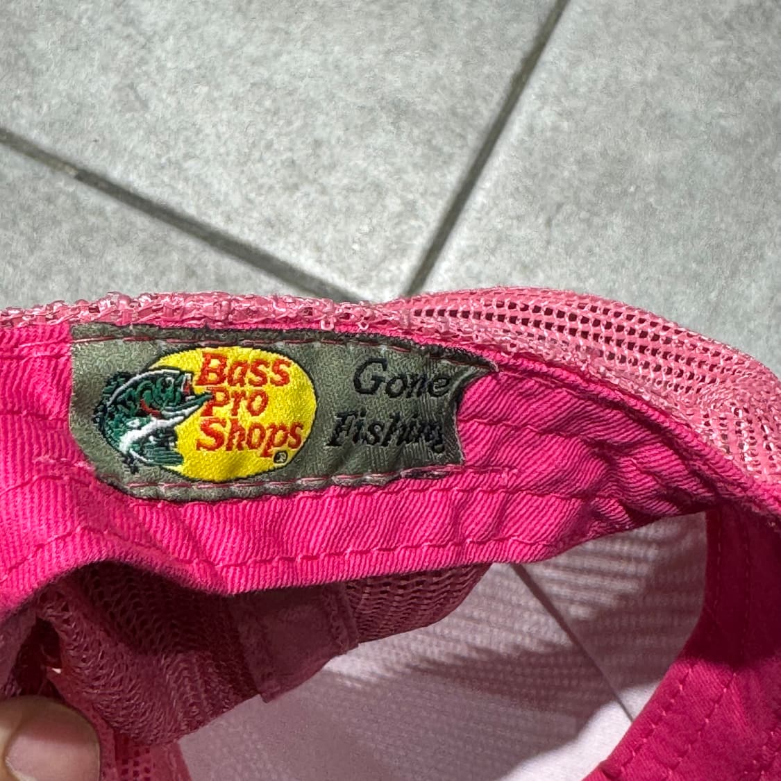 Bass Pro Shops 핑크 메쉬캡 상품이미지6