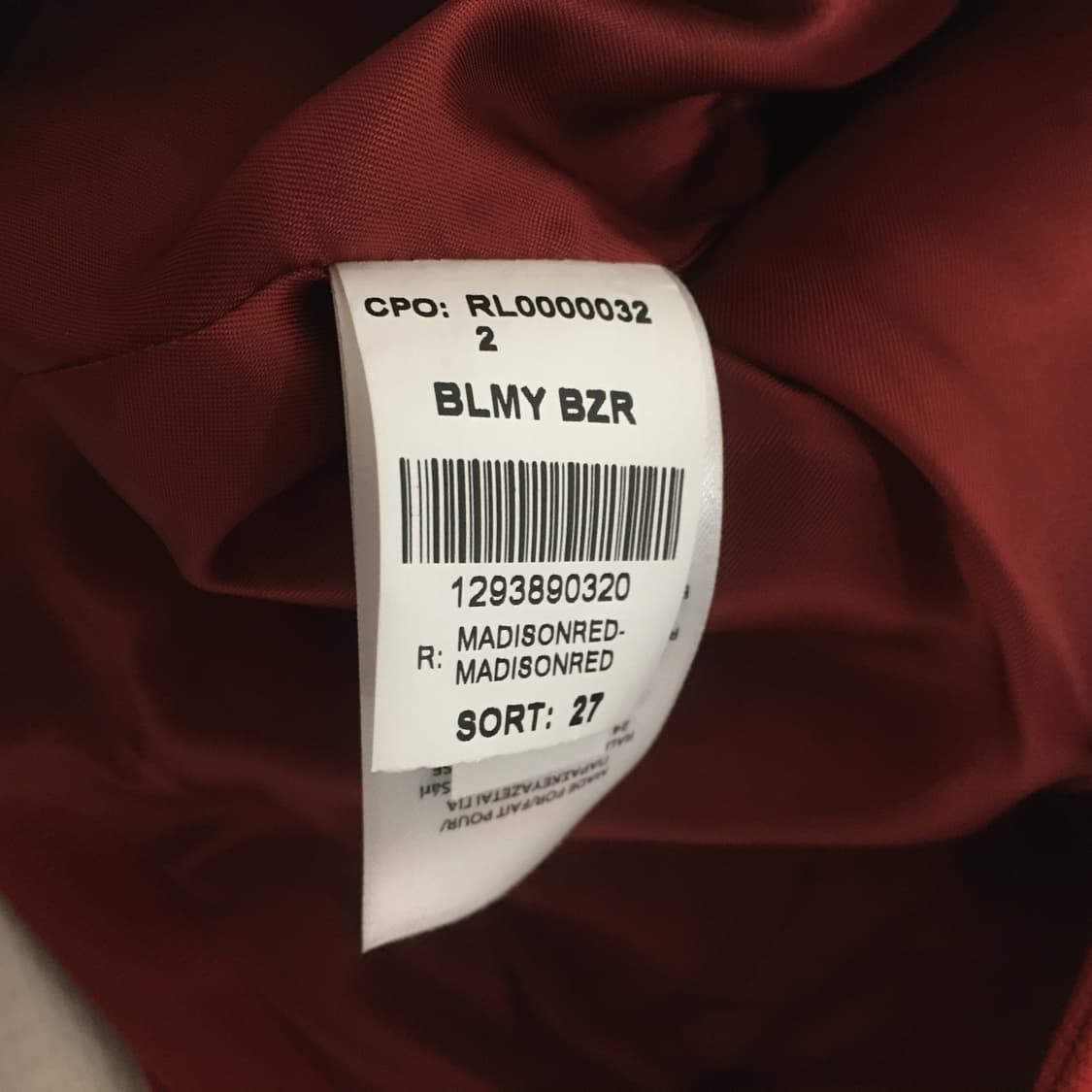 Polo Ralph Lauren 나폴레옹 울 자켓 상품이미지8