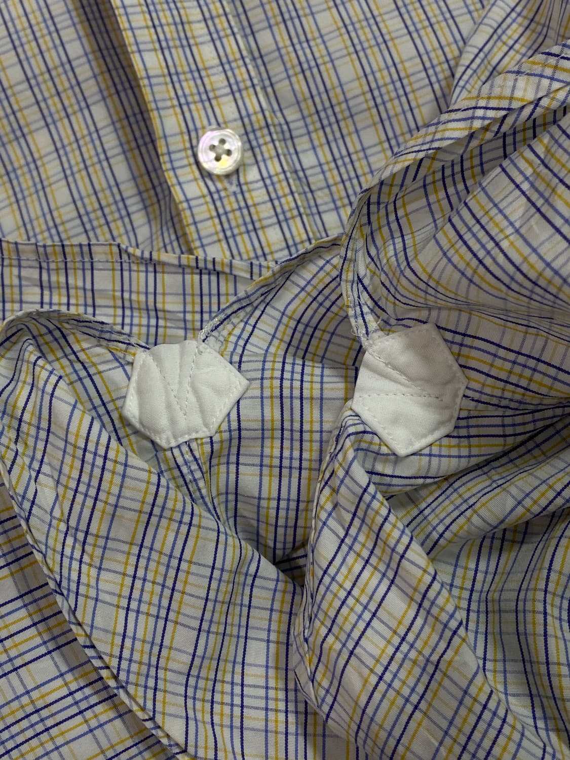 턴불 앤 아서 그래프 체크 버튼 다운 셔츠 16 1/2, 42 상품이미지5