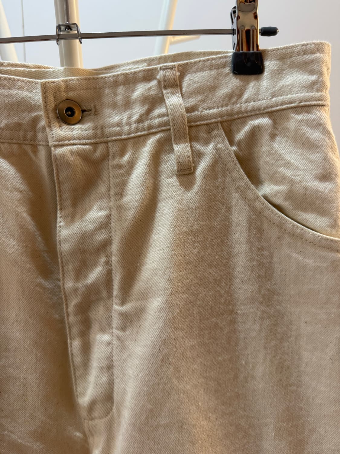 코튼 데님 팬츠  상품이미지2