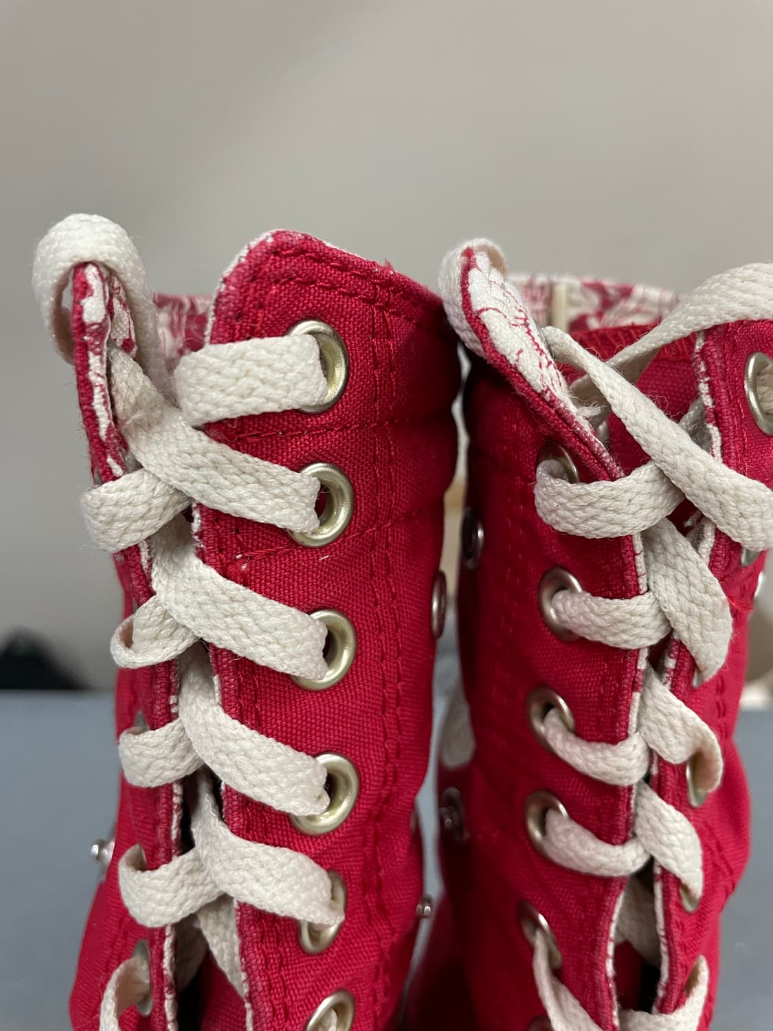 컨버스 척테일러 롱하이 레드 250 (gr-4381) 상품이미지8