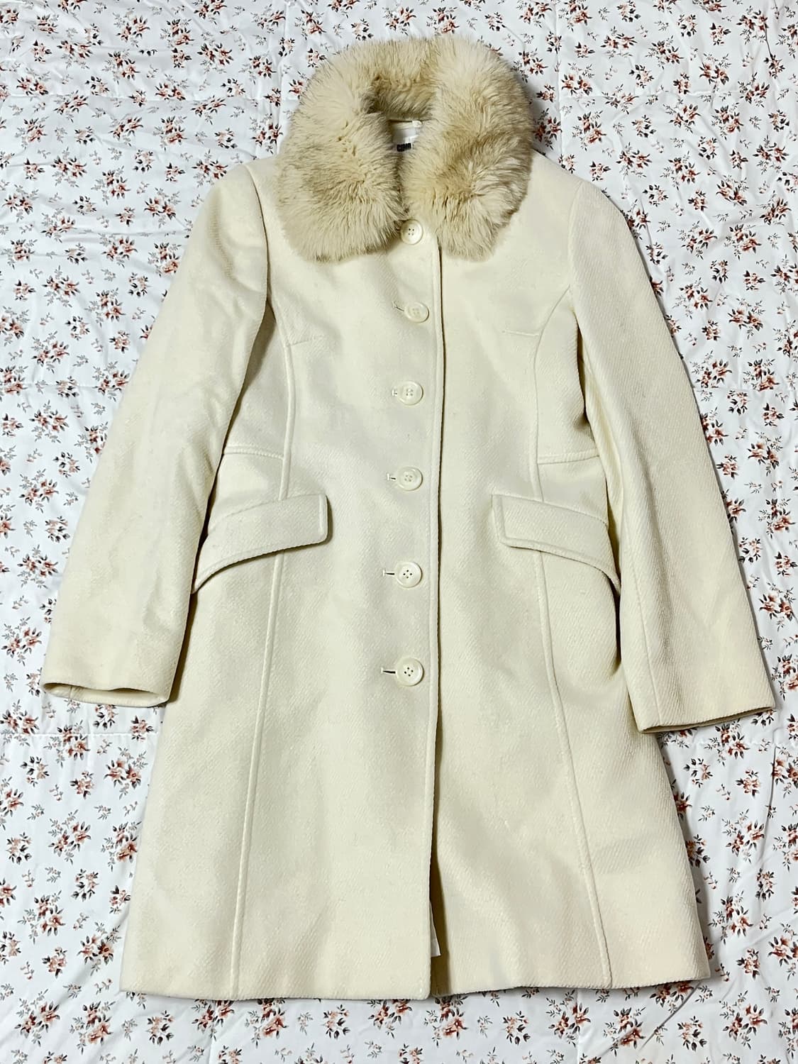 라떼갸루 폭스퍼 코트 상품이미지1