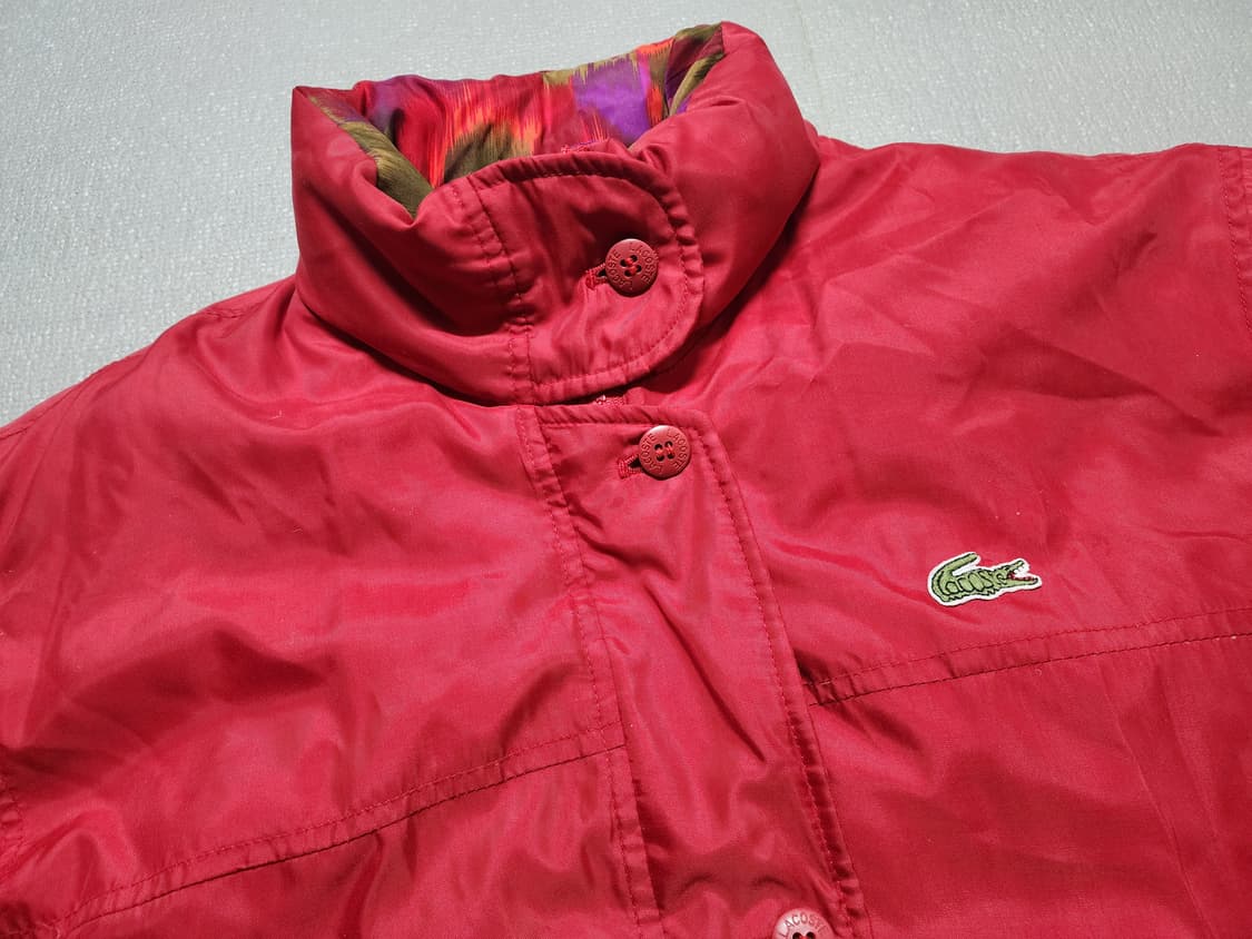 90's 빈티지 서광 라코스테 리버서블 구스 패딩 점퍼 상품이미지2