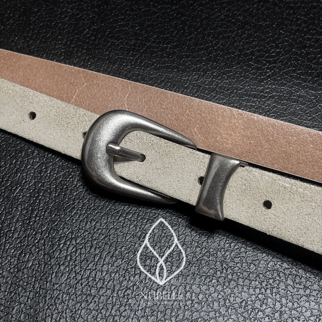 🌗 Suede western belt / 스웨이드 소가죽 벨트 상품이미지3