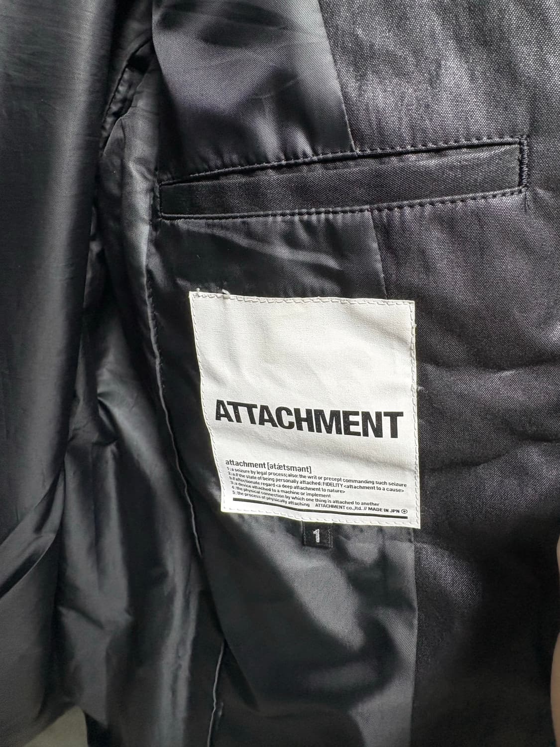 Attachment 코팅 다운 재킷 상품이미지3