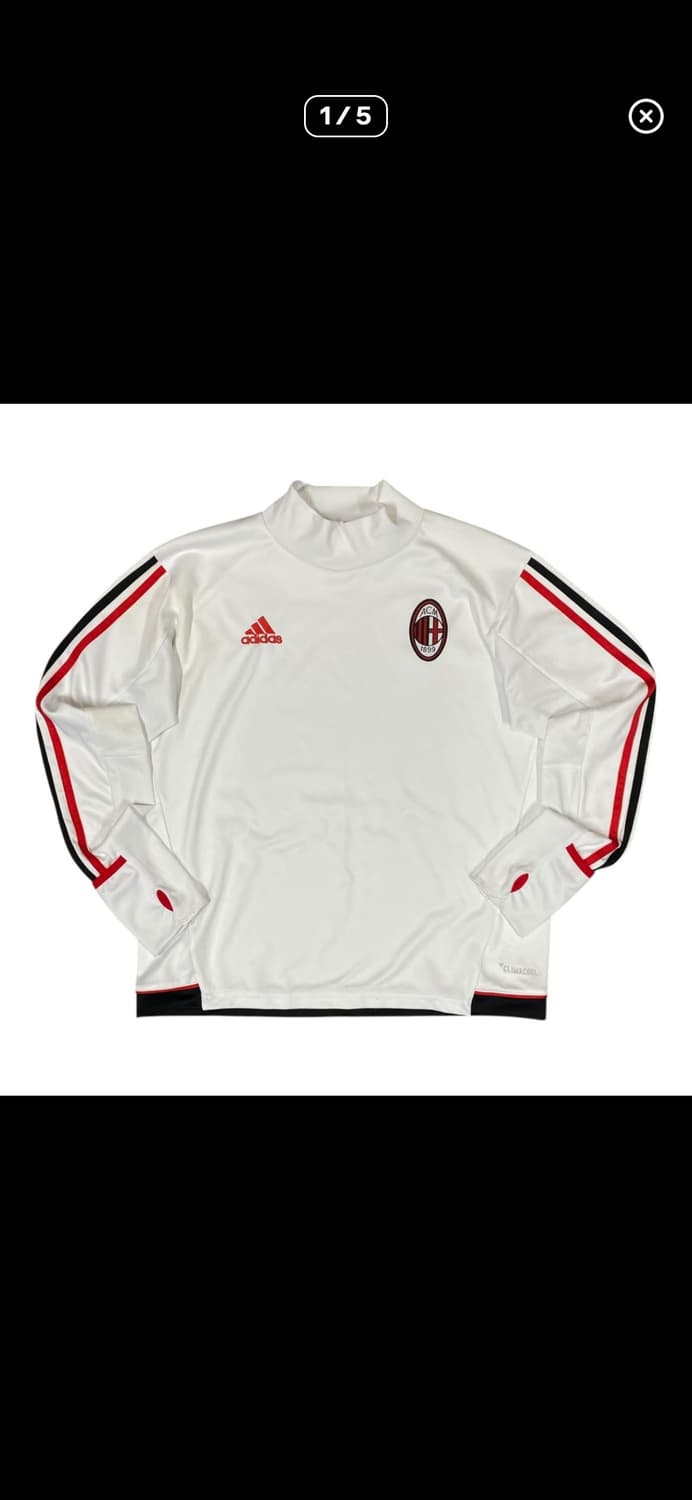 Adidas AC밀란 트레이닝탑 트랙탑 롱슬리브 상품이미지1