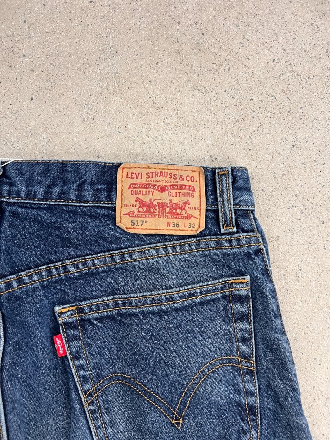 리바이스 00s 517 데님 팬츠 / 36 x 34 상품이미지5
