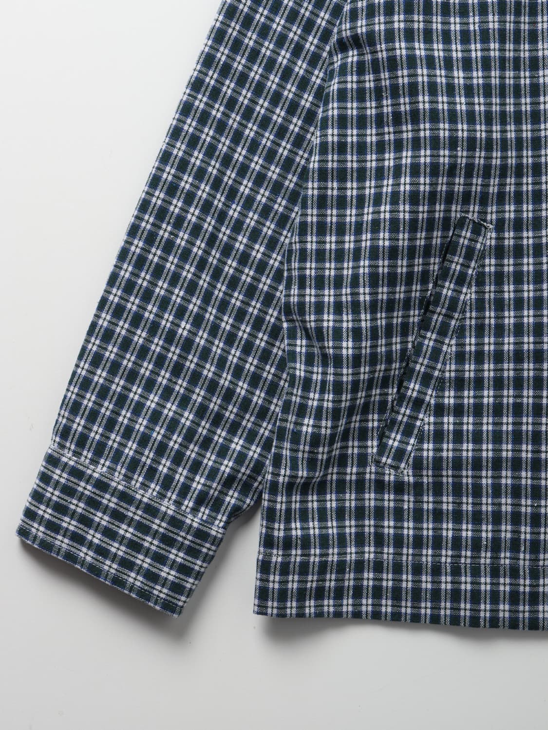 WHO'S WHO gallery Check Zip Coach Shirt 상품이미지9