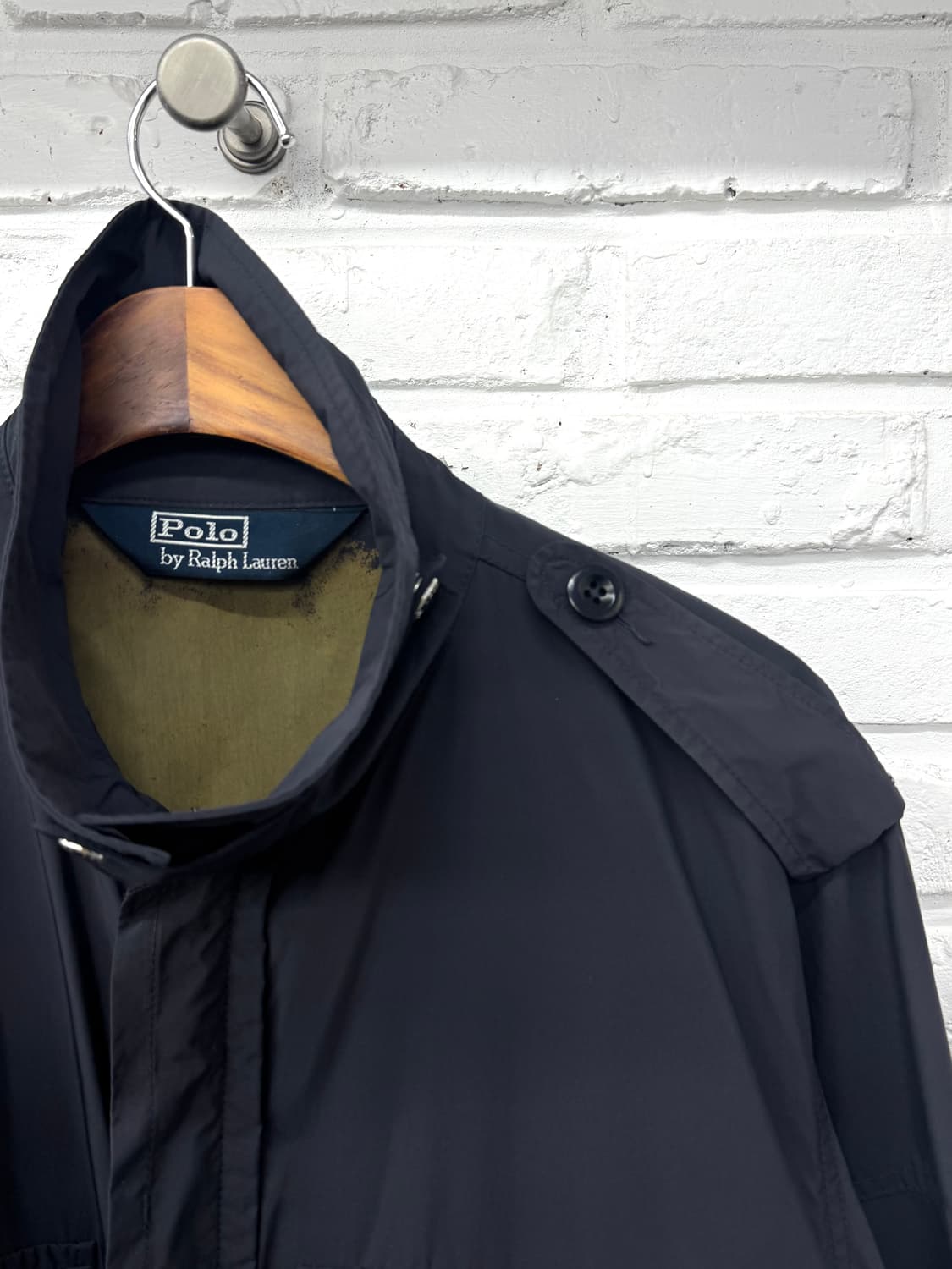 폴로 네이비 나일론 필드자켓 상품이미지4