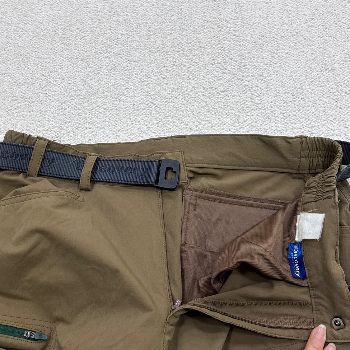 실측확인 디스커버리 아웃도어 등산 바지 0401E 상품이미지4