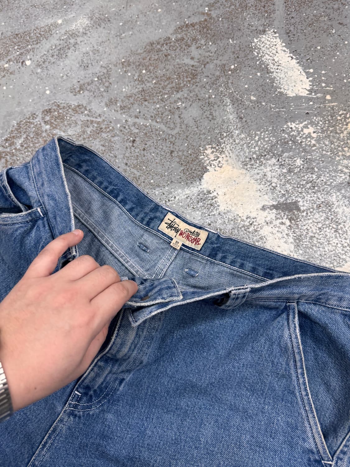 스투시 워크팬츠 34 size  상품이미지7