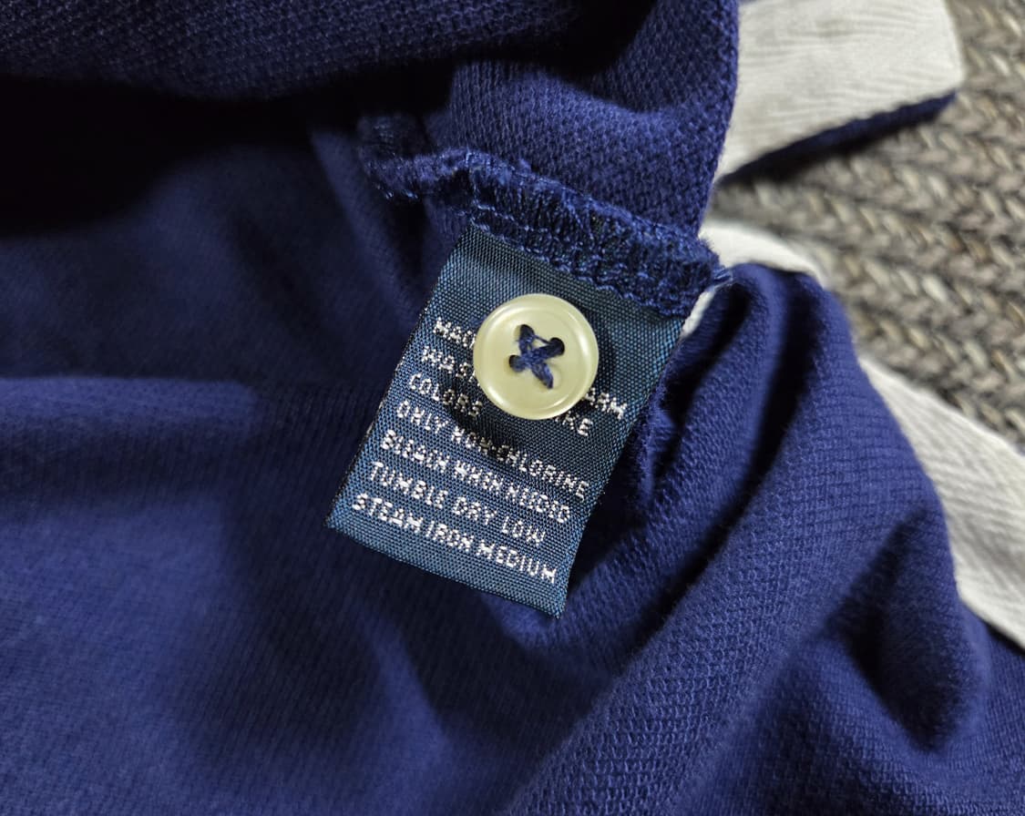 폴로 랄프로렌 빅포니 블루 카라 반팔티 상품이미지5