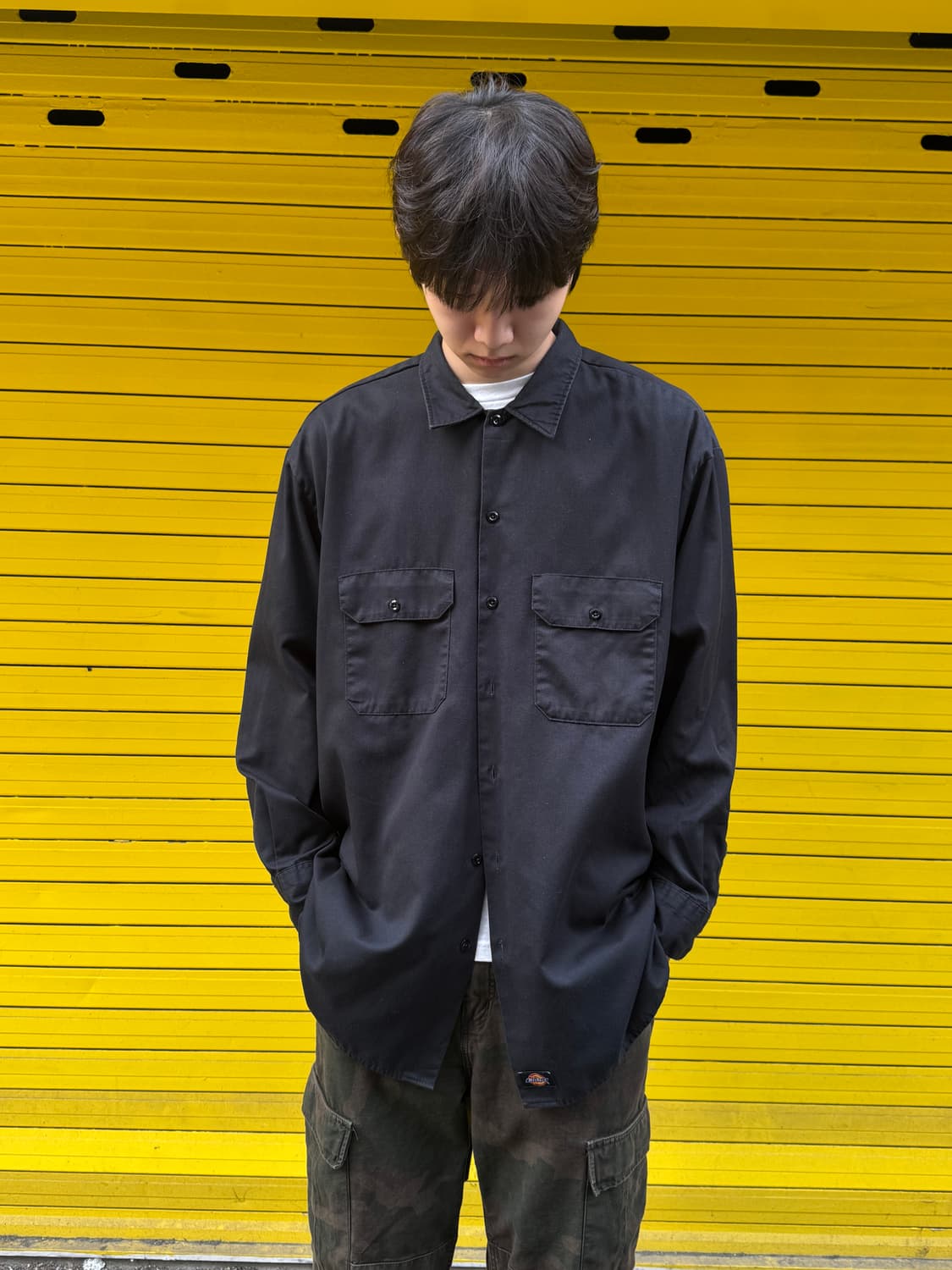 디키즈 574 워크셔츠 블랙 2XL 상품이미지1