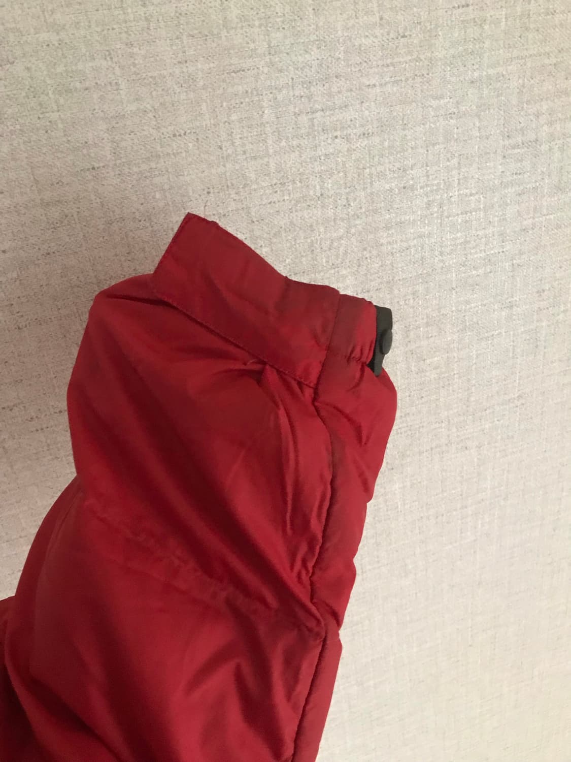 노페 레드 패딩 상품이미지5