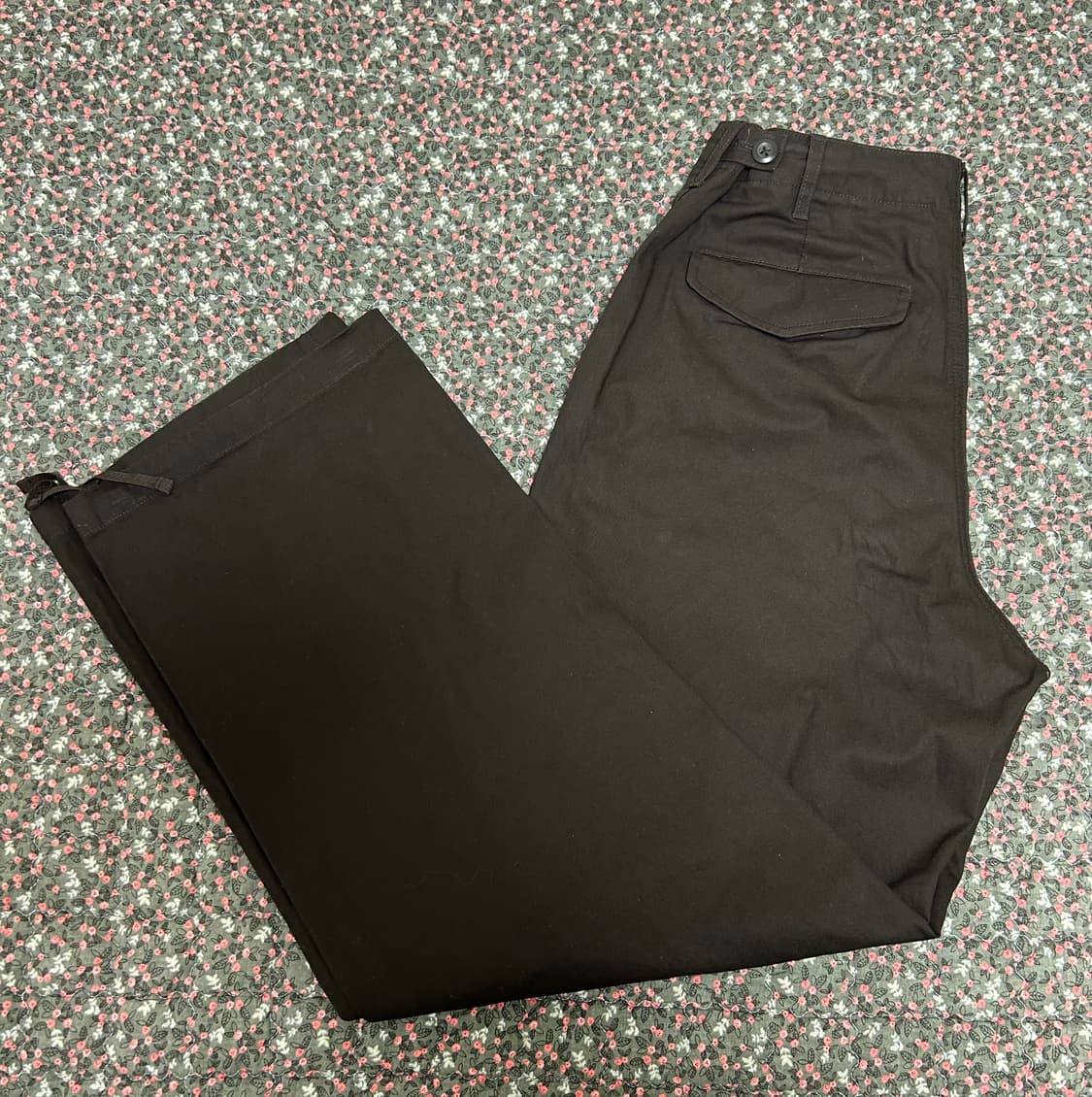 [31] 무탠다드 코튼 파라슈트 팬츠 다크 브라운 상품이미지2