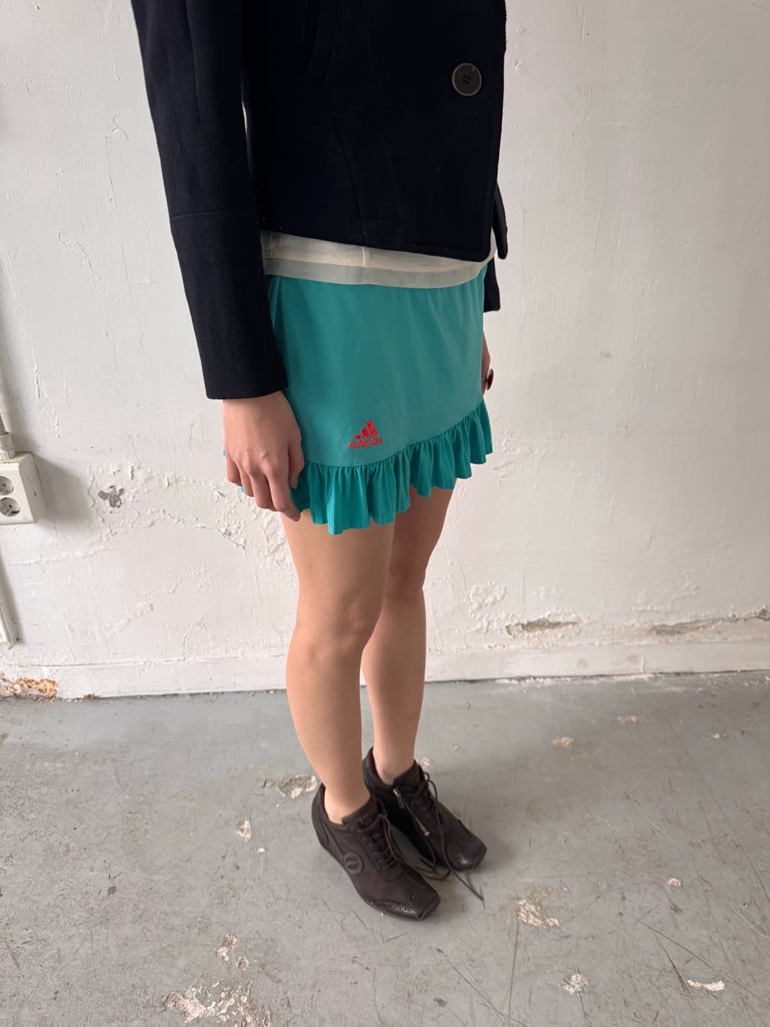 Adidas adizero mint pleats skirt 상품이미지2