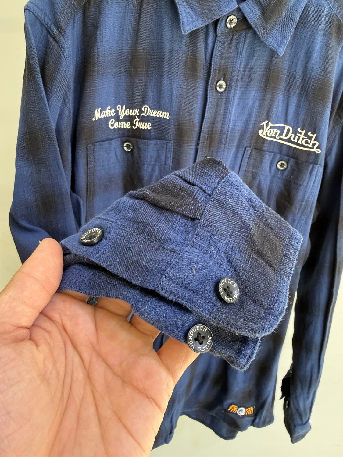 VON DUTCH 체크 셔츠  상품이미지4