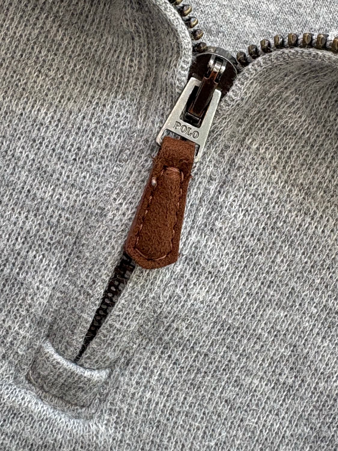 Polo 폴로랄프로렌 그레이 하프 집업 상품이미지4