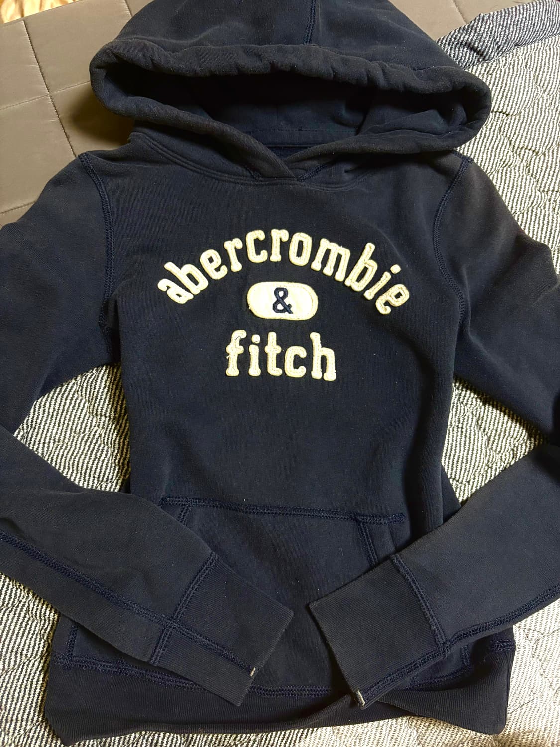 아베크롬비 네이비 후드티 키즈 상품이미지1
