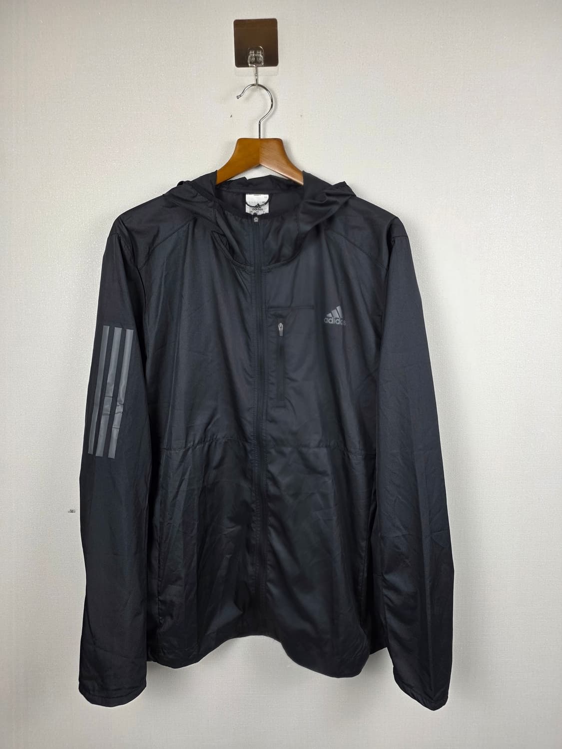 아디다스러닝 남성 OWN THE RUN 후드 바람막이 2XL 상품이미지1