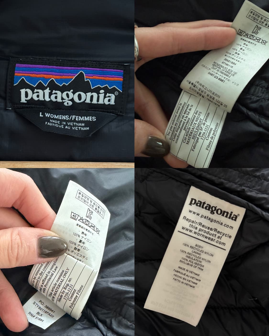 Patagonia 파타고니아 우먼즈 마이크로 퍼프 후드다운 자켓 상품이미지7