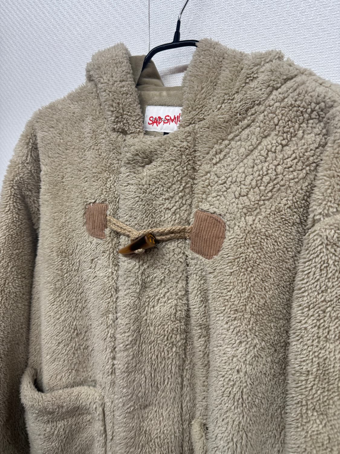 커스텀멜로우 새드스마일 떡볶이 후리스 S(2XL) 남여공용 상품이미지2