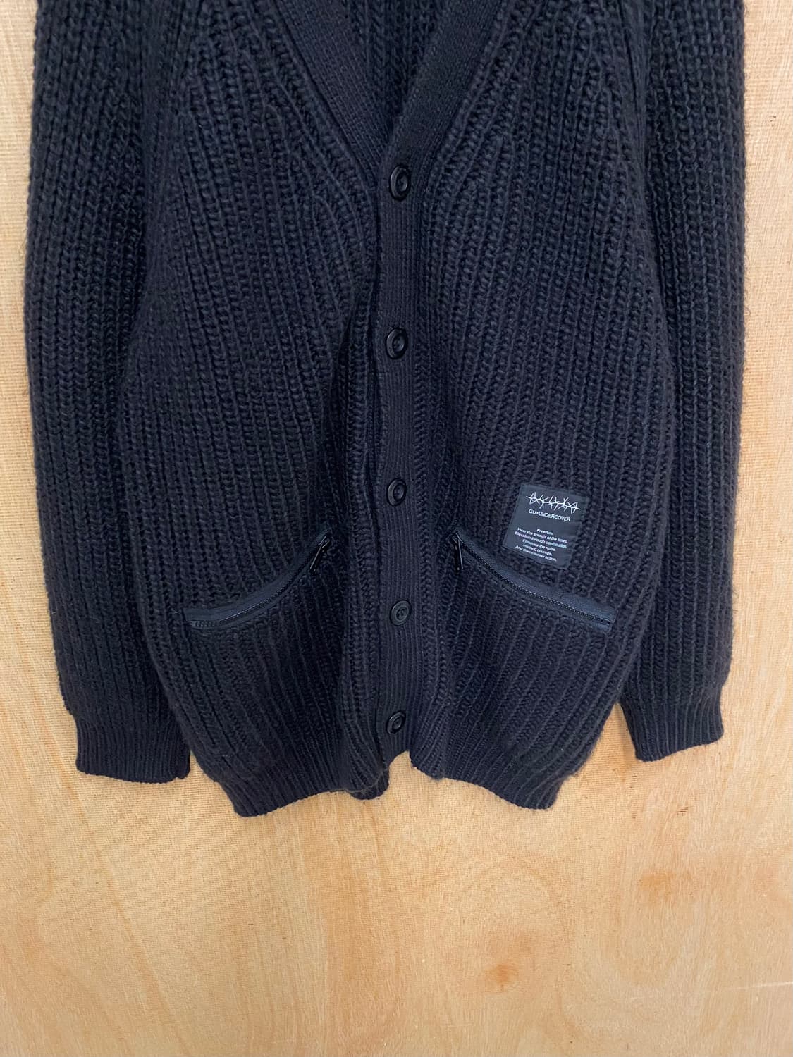 UNDERCOVER x GU cardigan  언더커버 지유 가디건 상품이미지3