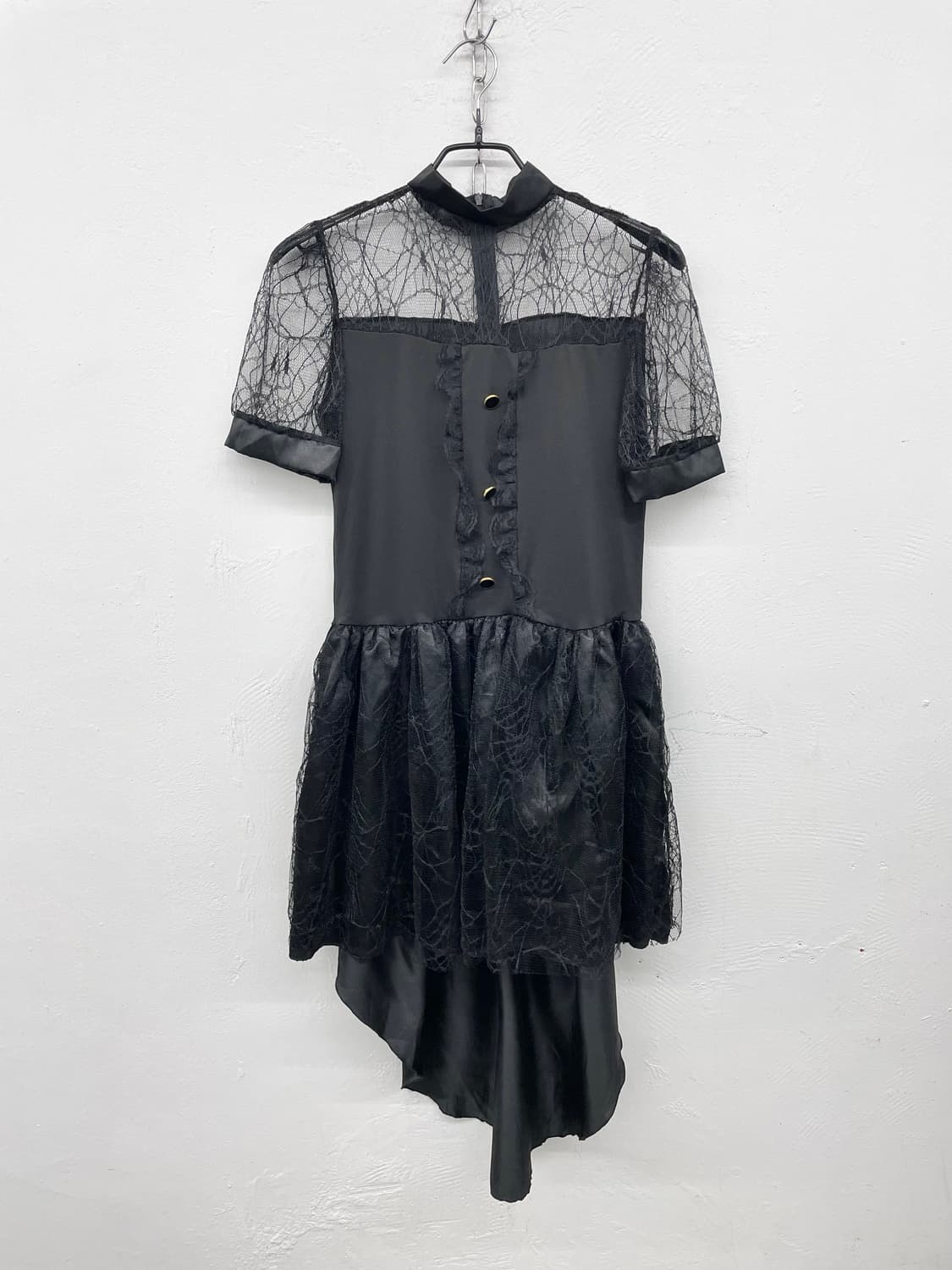 고딕 레이스 그런지 펑크 원피스 상품이미지4