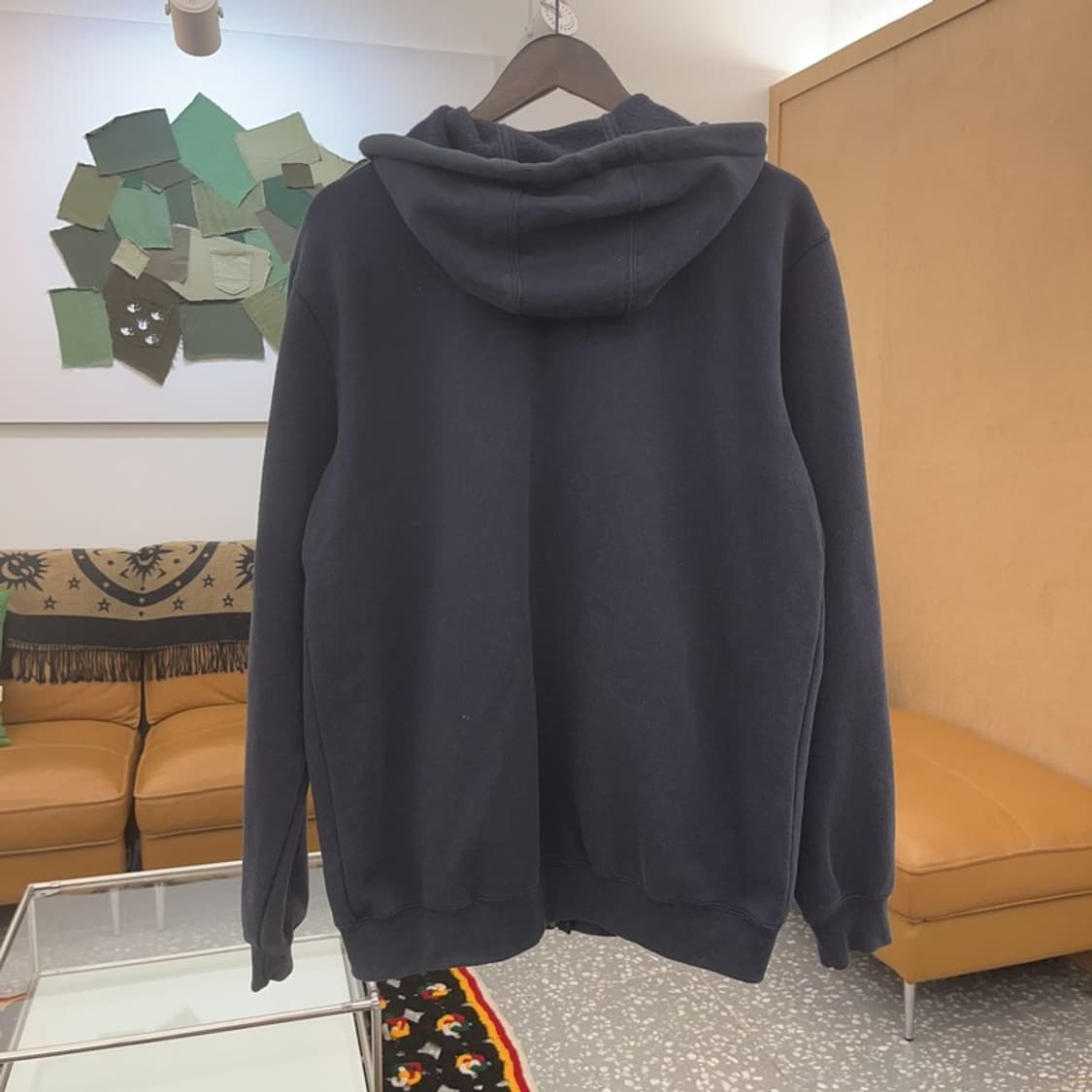 칼하트 빈티지 베이직 오리지날 핏 기모 후드집업 M C06852 상품이미지4